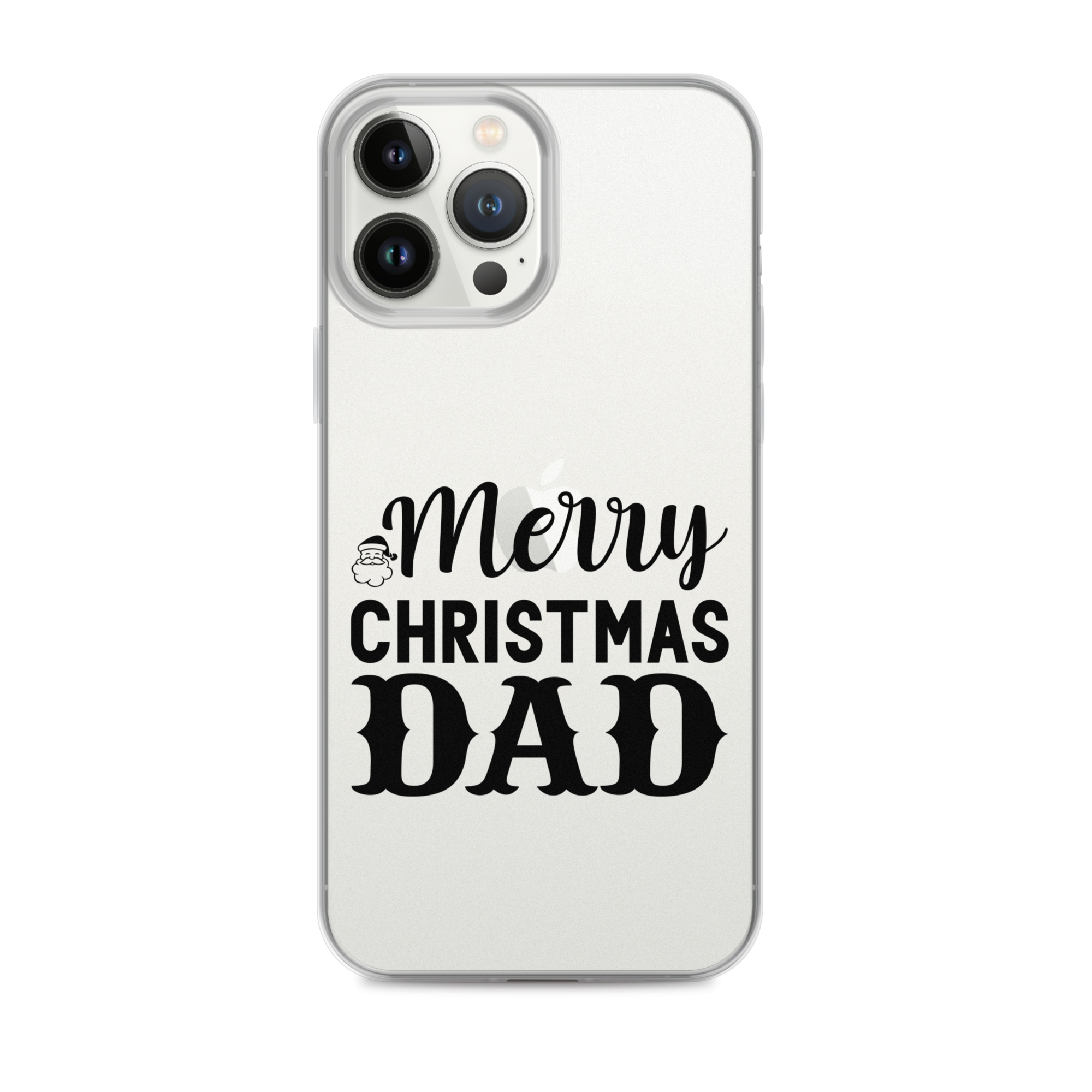 Merry Christmas Dad Clear Case for iPhone®