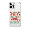 2024 My First Christmas With My Great Grandfather Clear Case for iPhone®