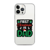 First Christmas As Dad Clear Case for iPhone®