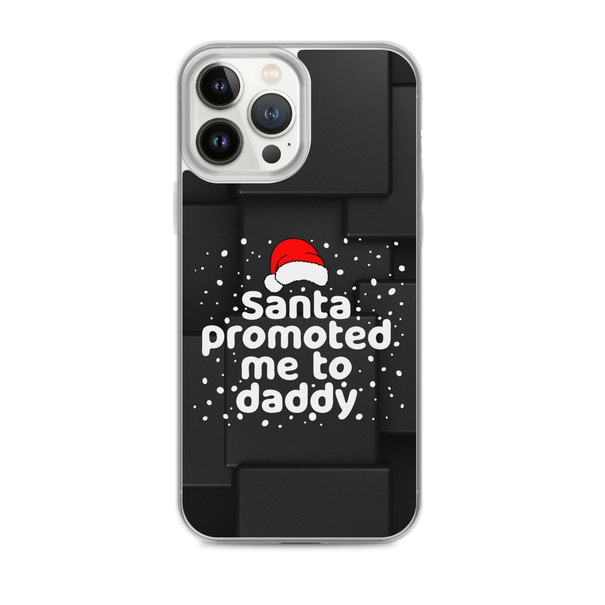 Santa Promoted Me To Dad Clear Case for iPhone®