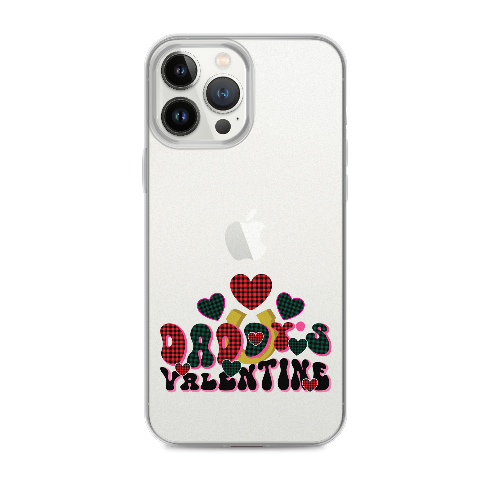 Daddy's Valentine Clear Case for iPhone®