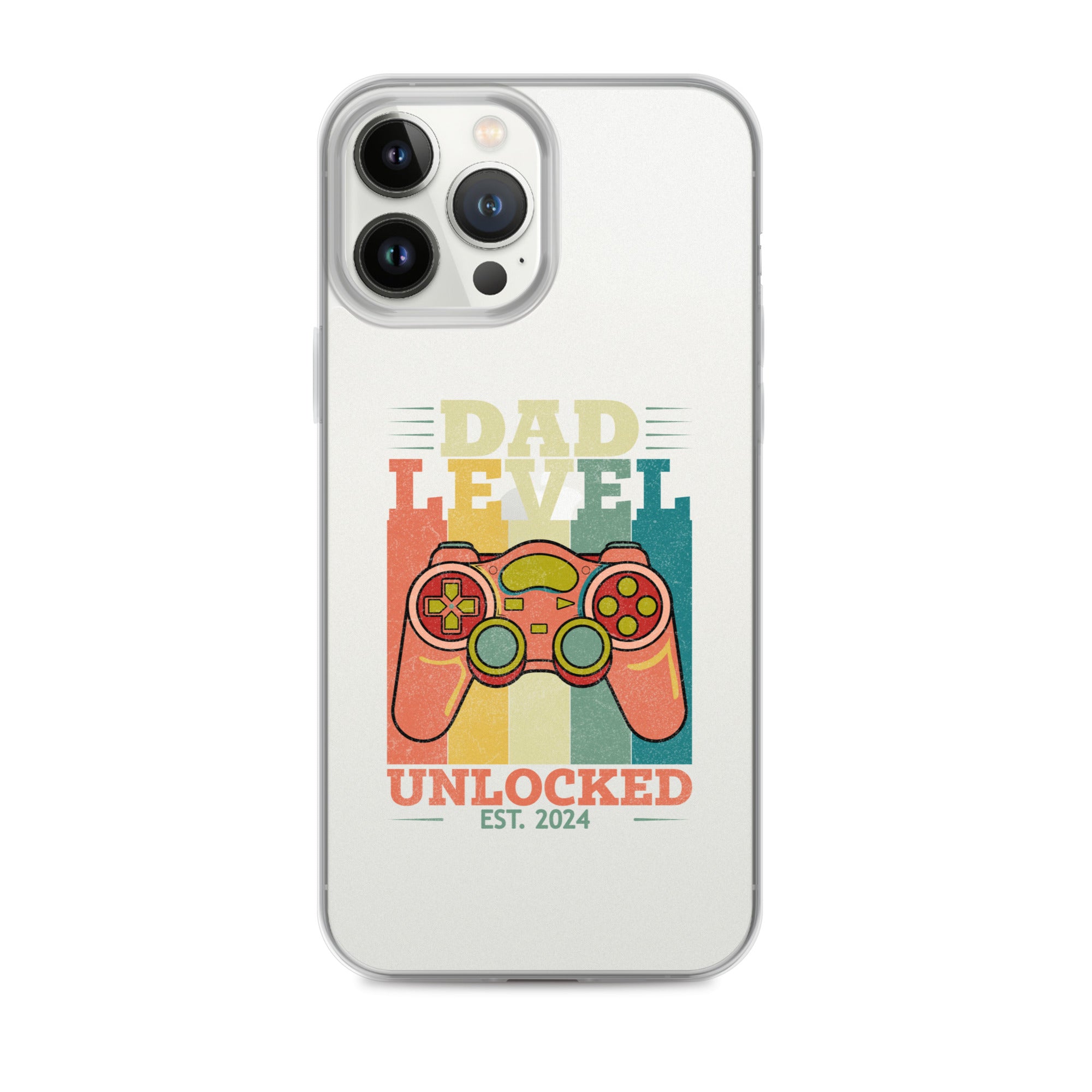 Dad Level Unlocked EST. 2024 Clear Case for iPhone®