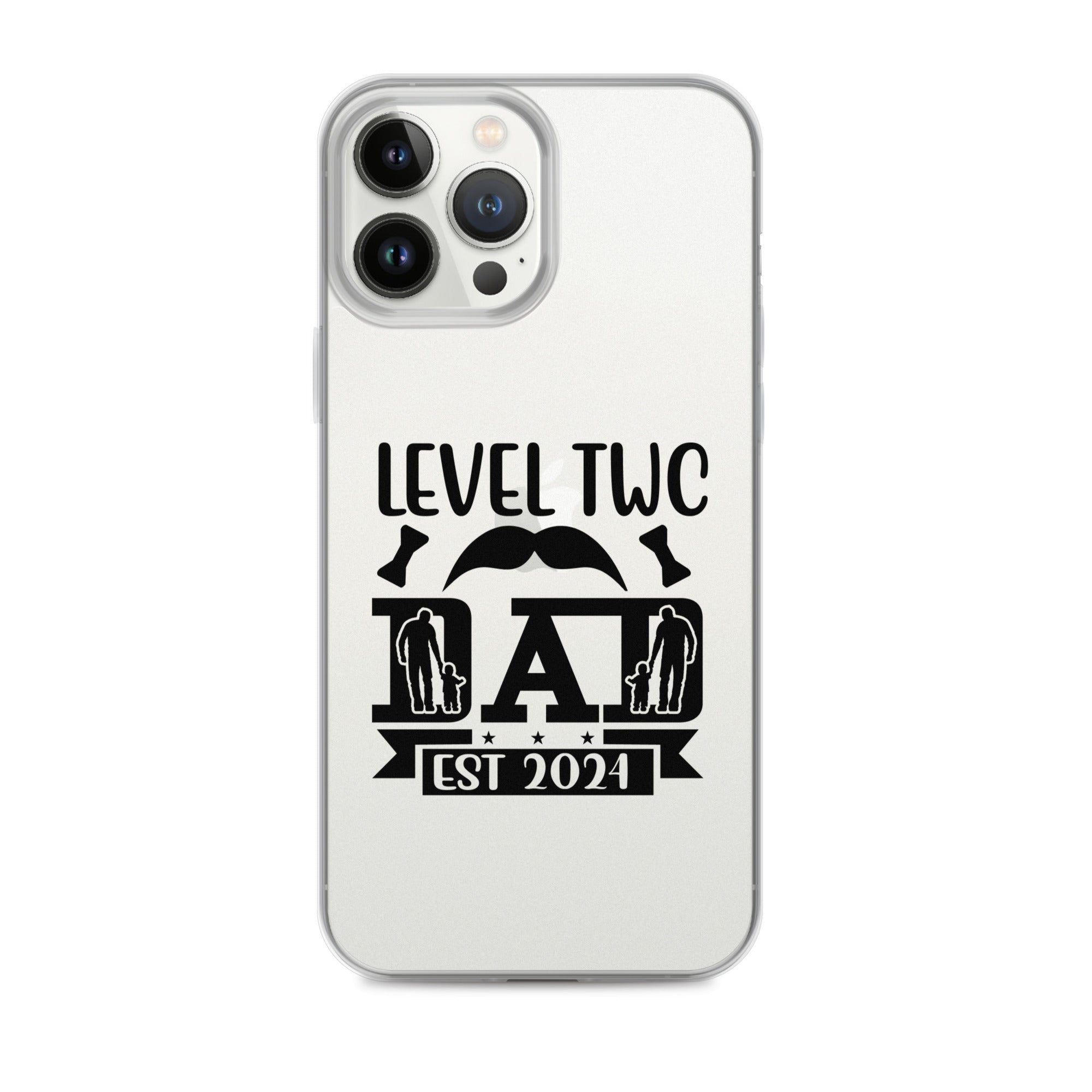 Level Two Dad Est. 2024 Clear Case for iPhone®