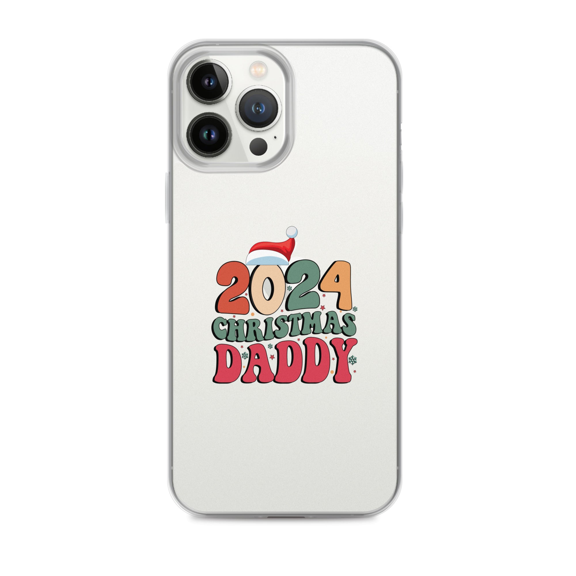 2024 Christmas Daddy Clear Case for iPhone®