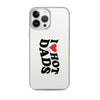 I Love Hot Dads Clear Case for iPhone®