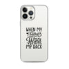 When My Father Didnt Have My Hand He Had My Back Clear Case for iPhone®