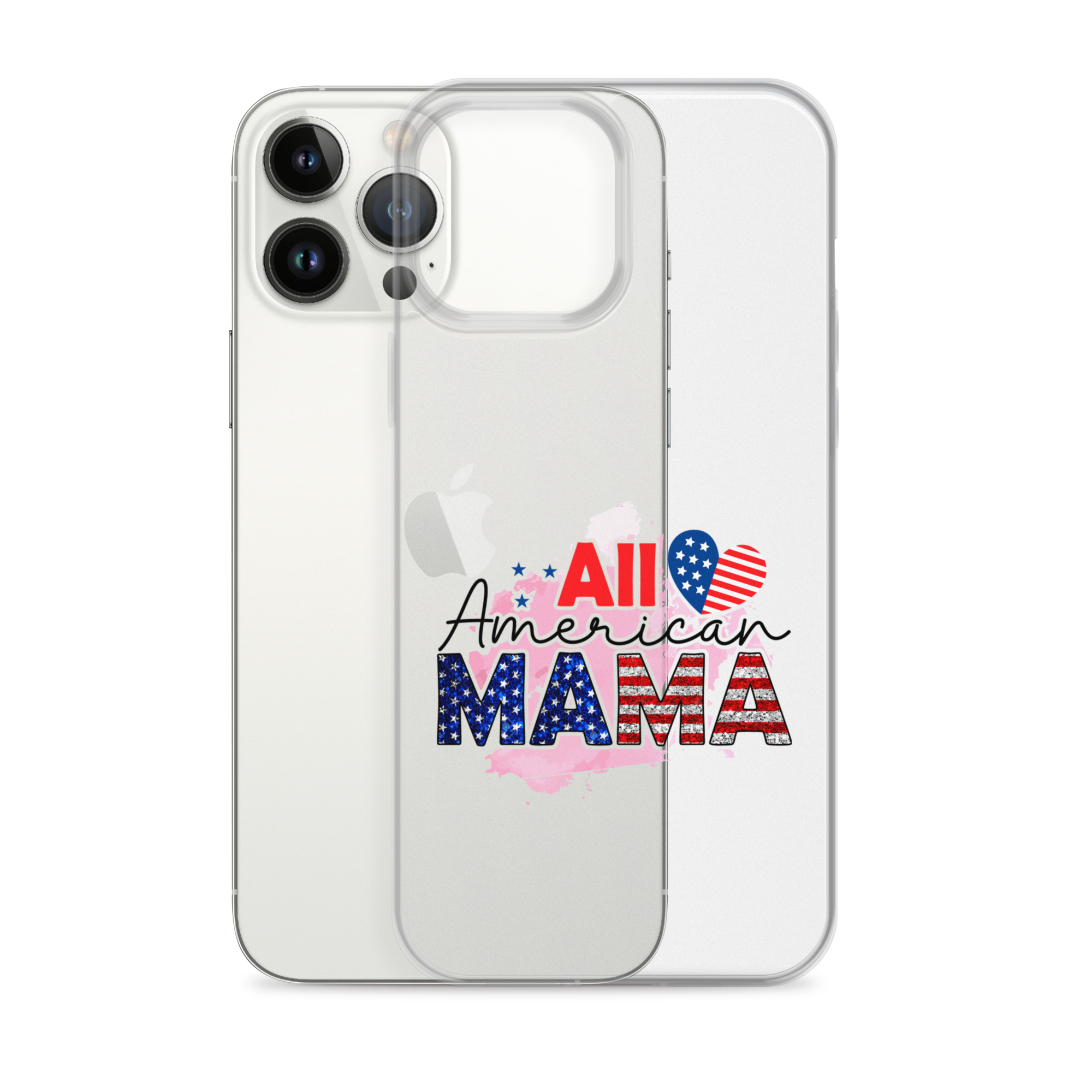 All American Mama Clear Case for iPhone®