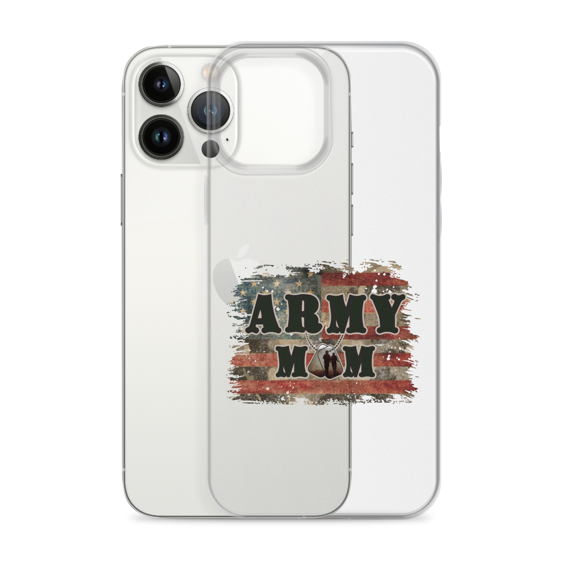 Army Mom Clear Case for iPhone®