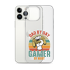 Dad By Day Gamer By Night Clear Case for iPhone®