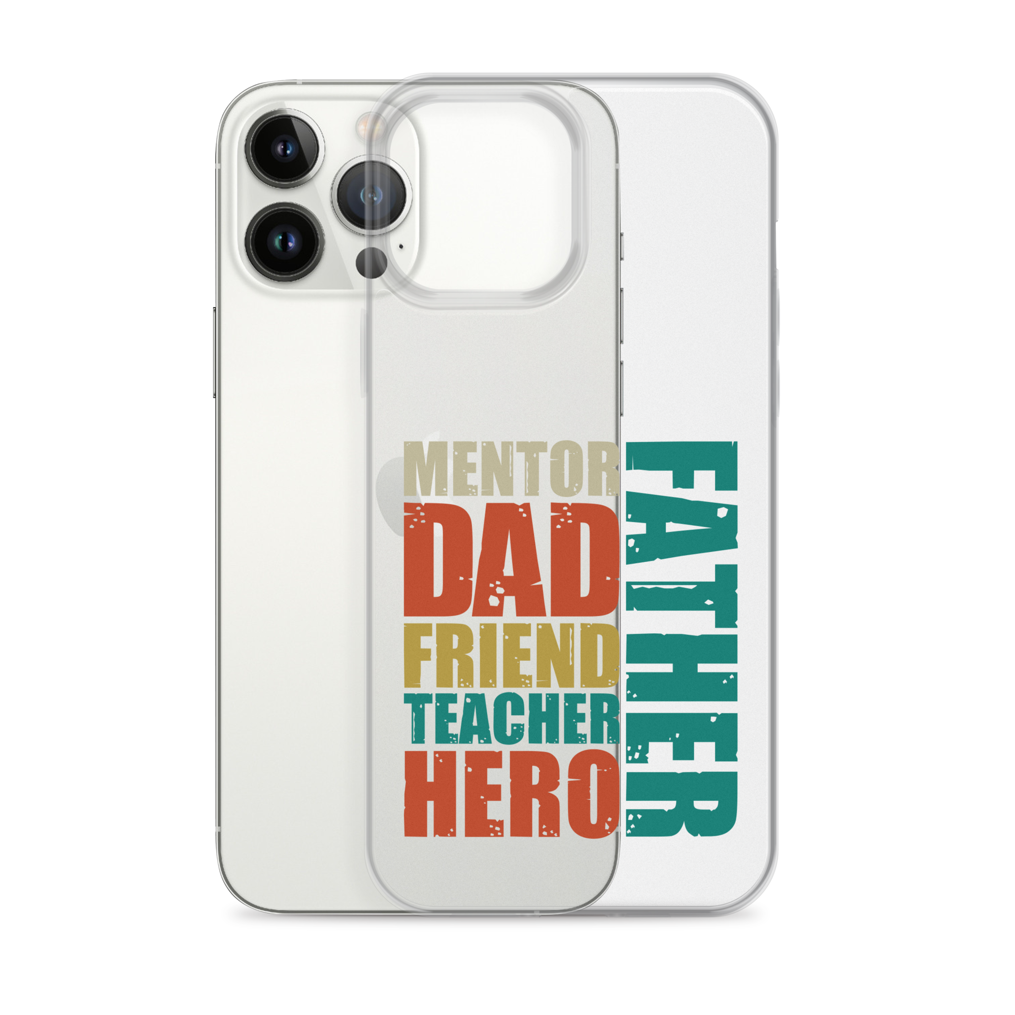 Mentor Dad Friend Teacher Father Clear Case for iPhone®