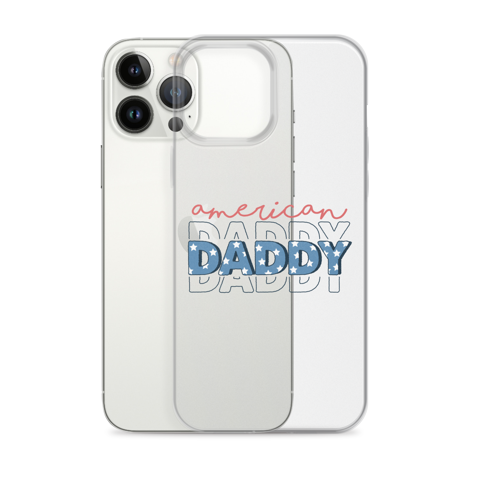 American Daddy Clear Case for iPhone®