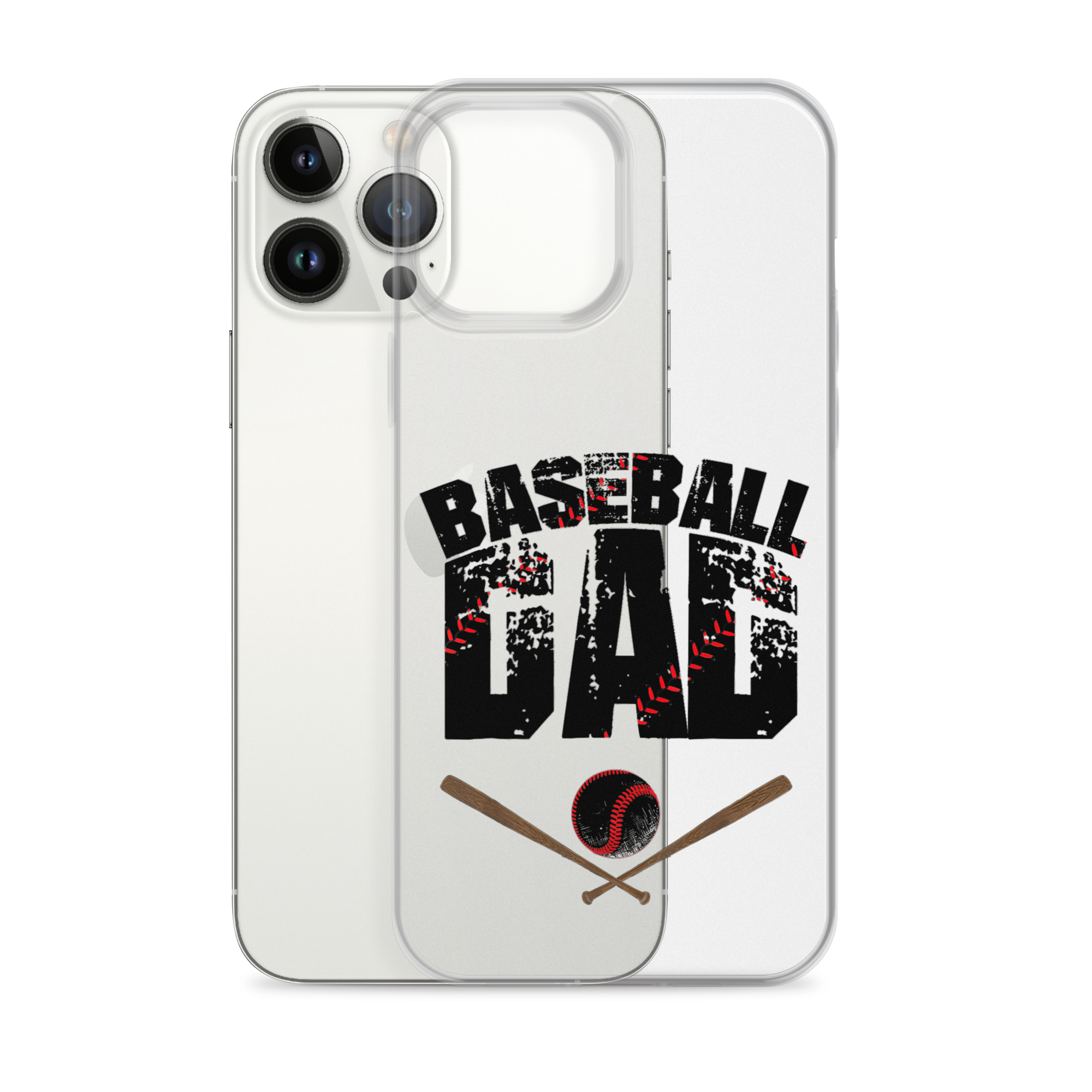 Baseball Dad Clear Case for iPhone®