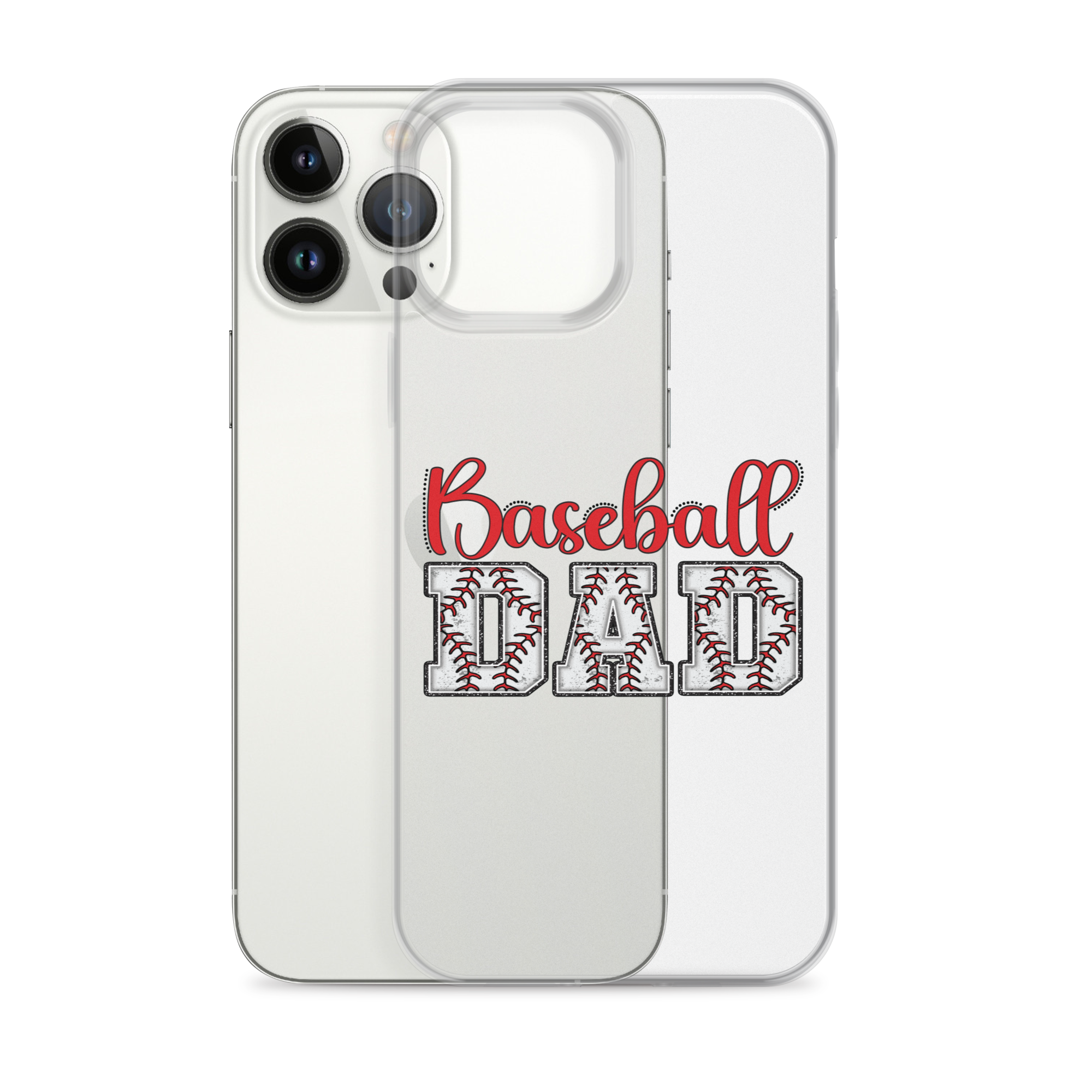 Baseball Dad Clear Case for iPhone®