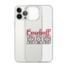 Baseball Dad Clear Case for iPhone®