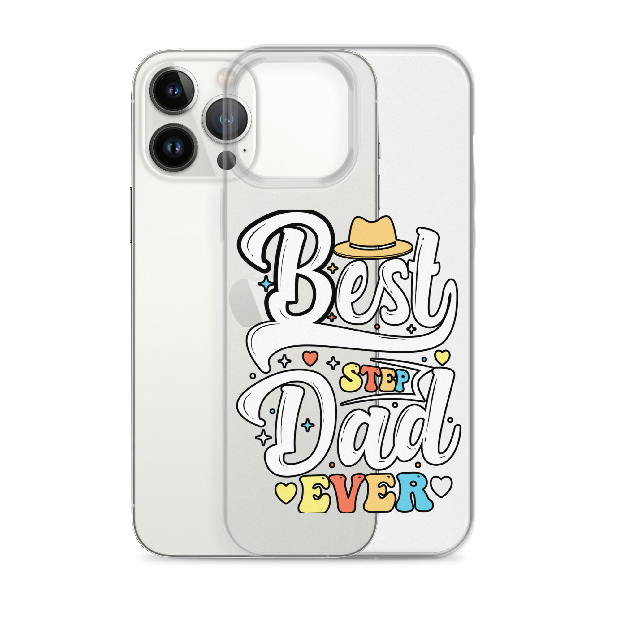 Best Step Dad Ever Clear Case for iPhone®