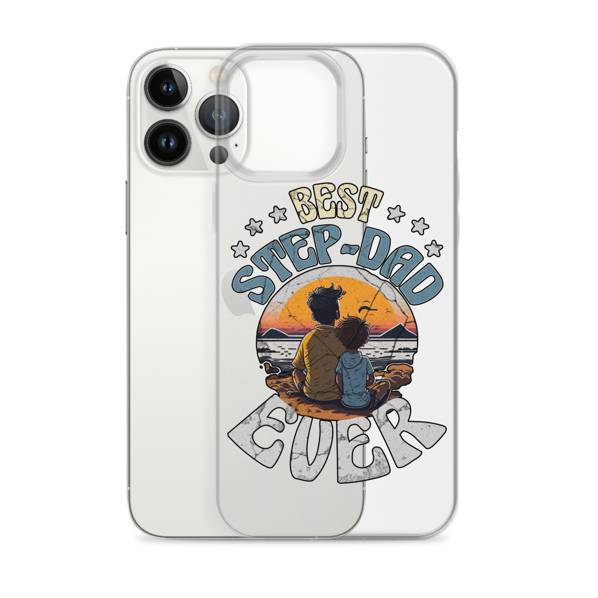 Best Step-Dad Ever Clear Case for iPhone®