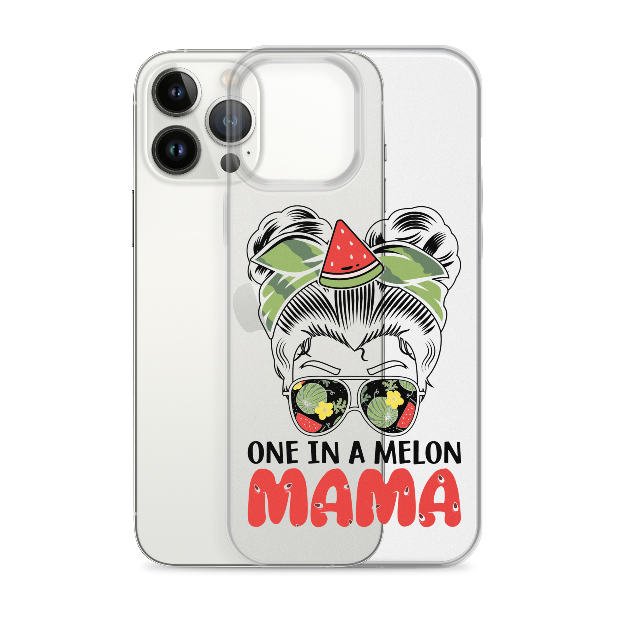 One In A Melon Mama Clear Case for iPhone®