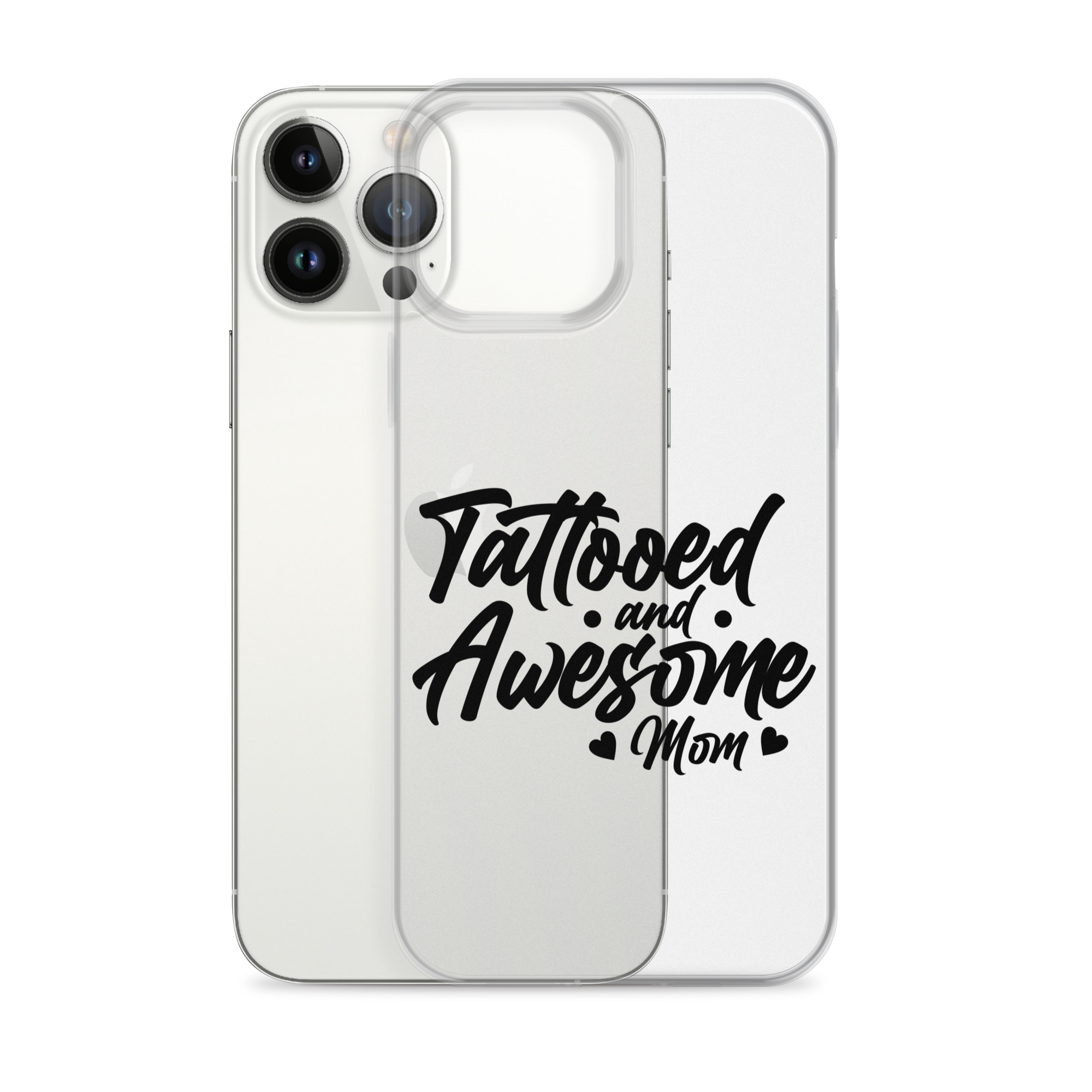 Tattooed And Awesome Mom Clear Case for iPhone®