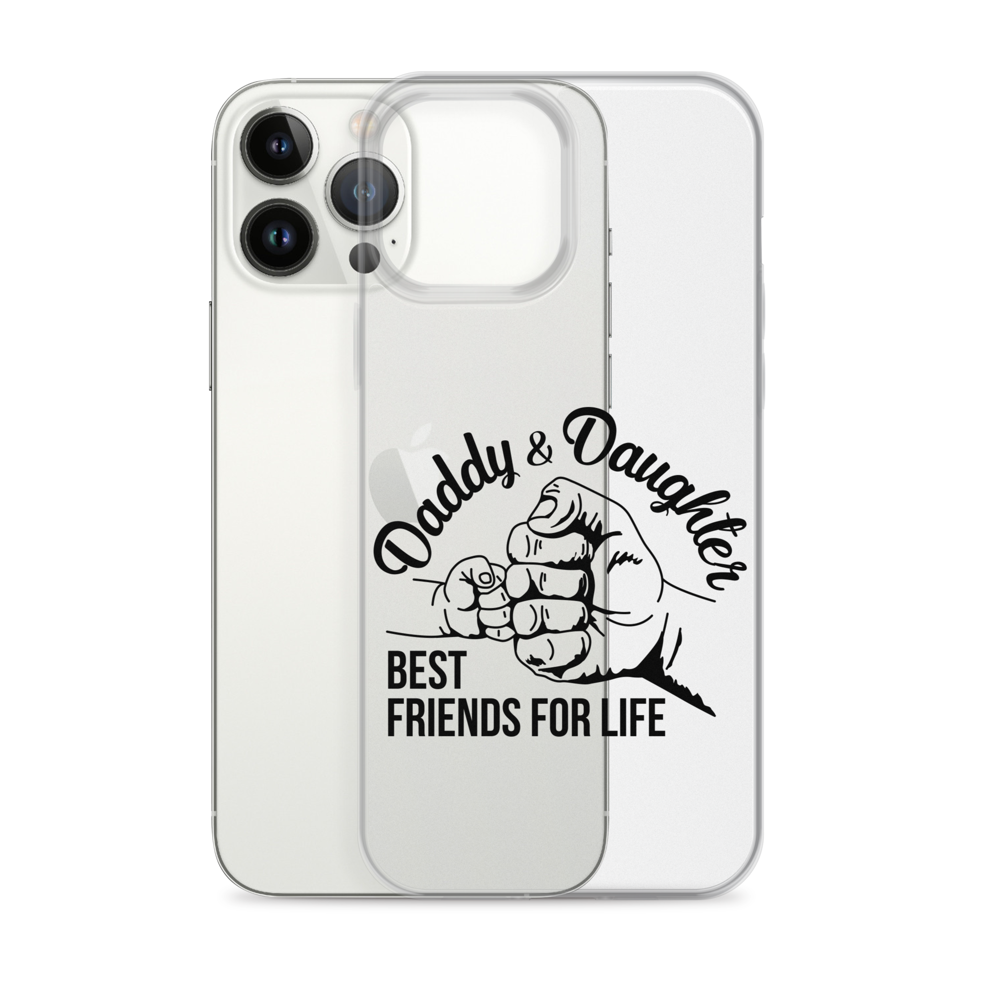 Daddy & Daughter Best Friends For Life Clear Case for iPhone®