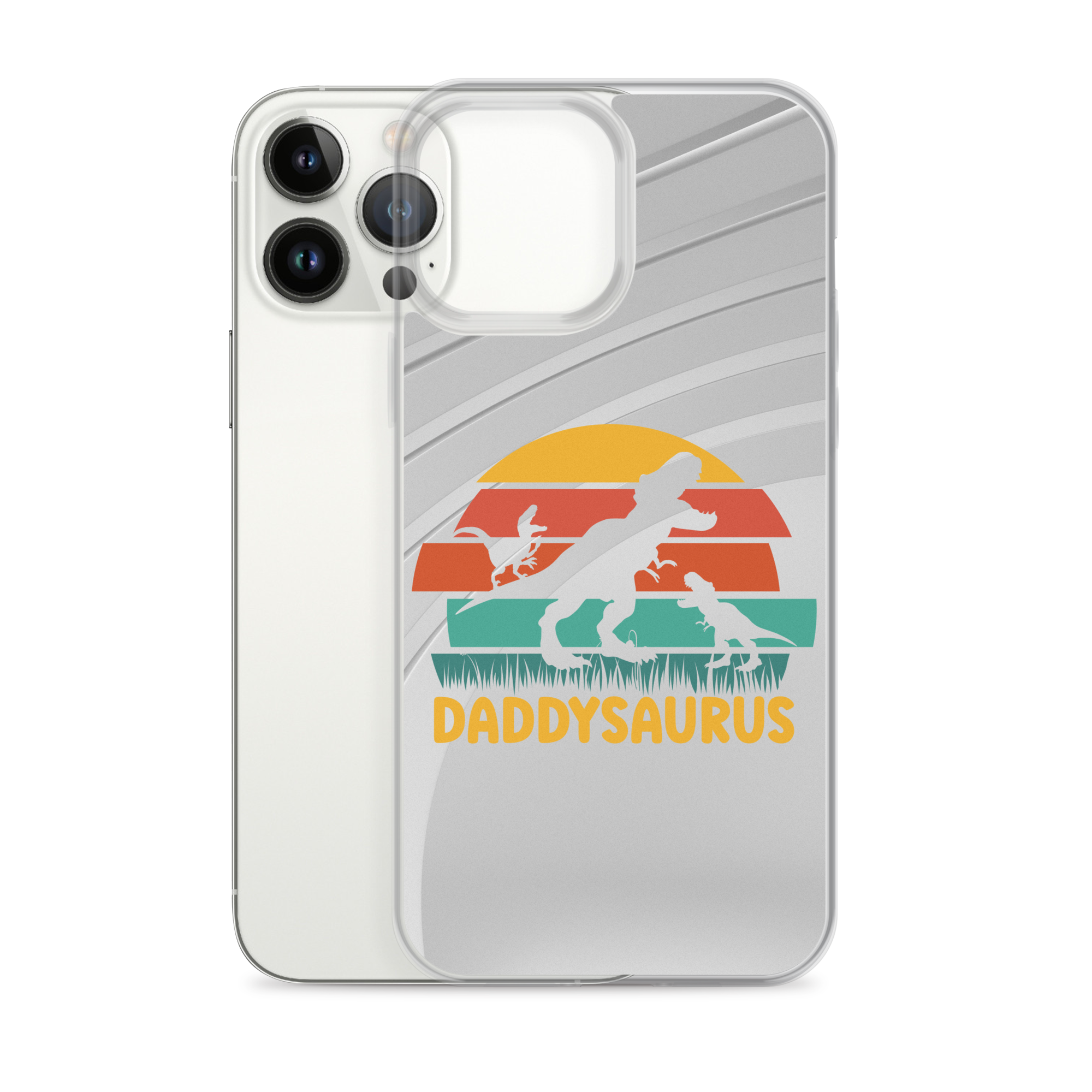 Daddysaurus Clear Case for iPhone®