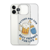 Father And Son Best Friends For Life Clear Case for iPhone®