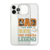 Dad The Man The Myth The Fishing Legend Clear Case for iPhone®