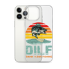 Dilf Damn I Love Fishing Clear Case for iPhone®