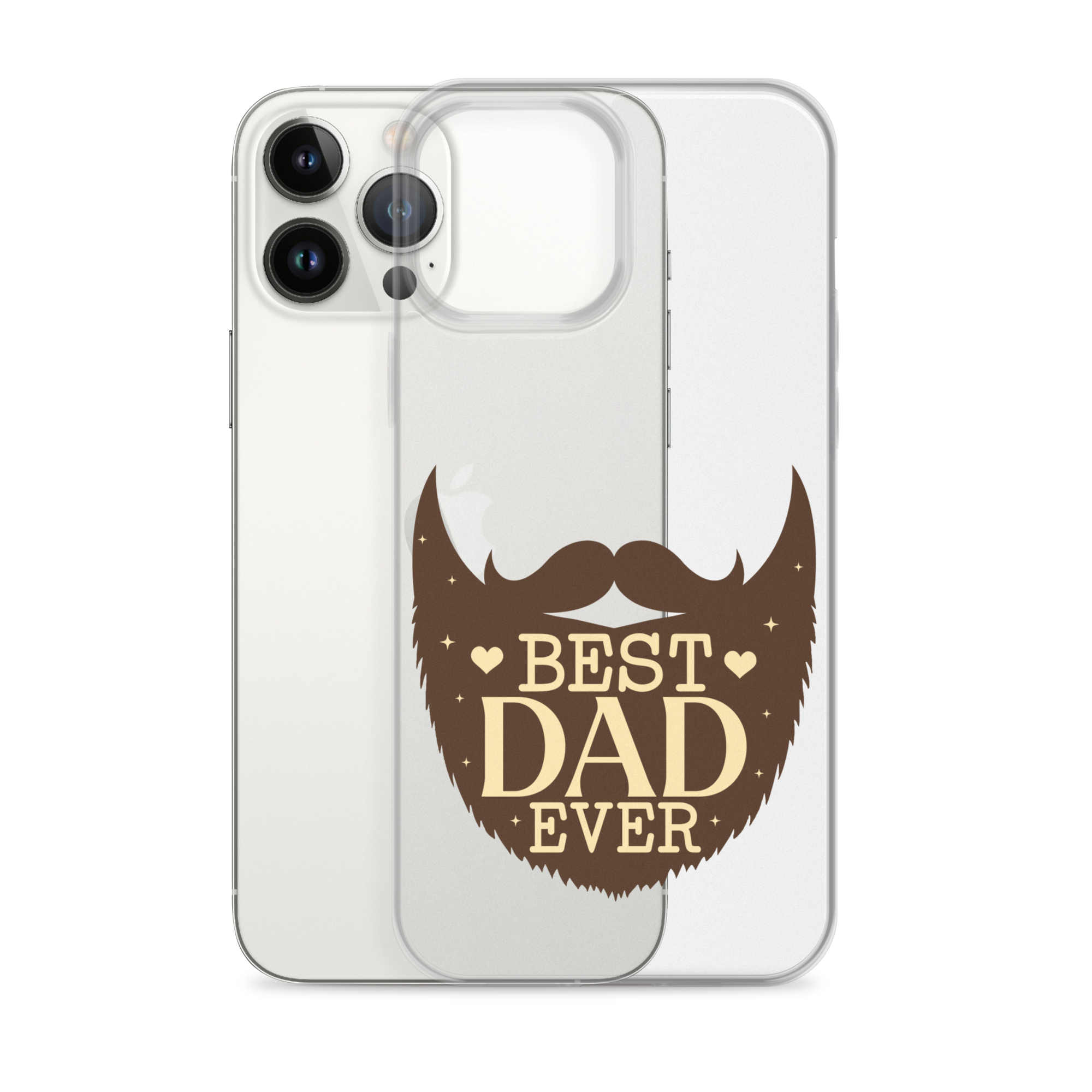 Best Dad Ever Clear Case for iPhone®