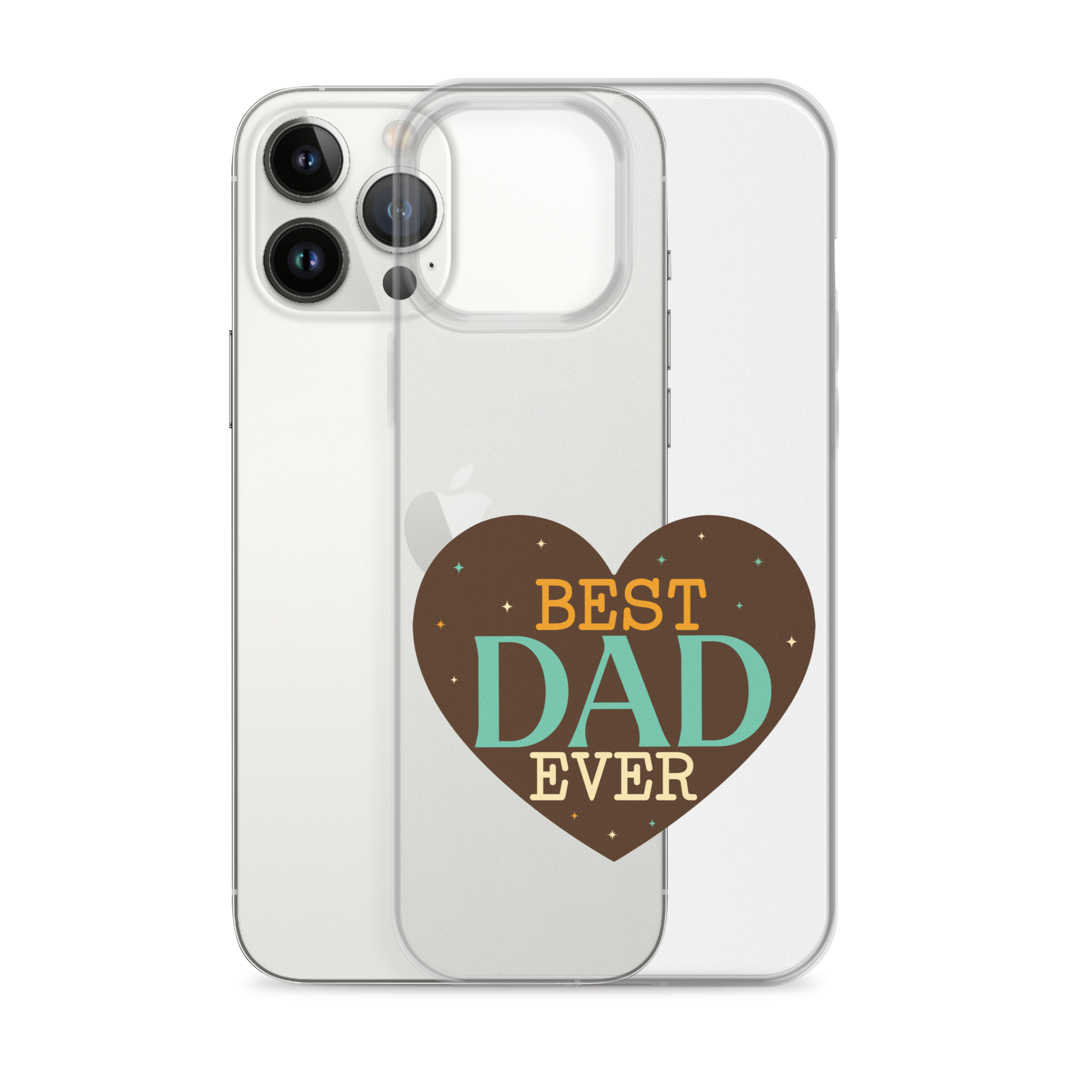 Best Dad Ever Clear Case for iPhone®