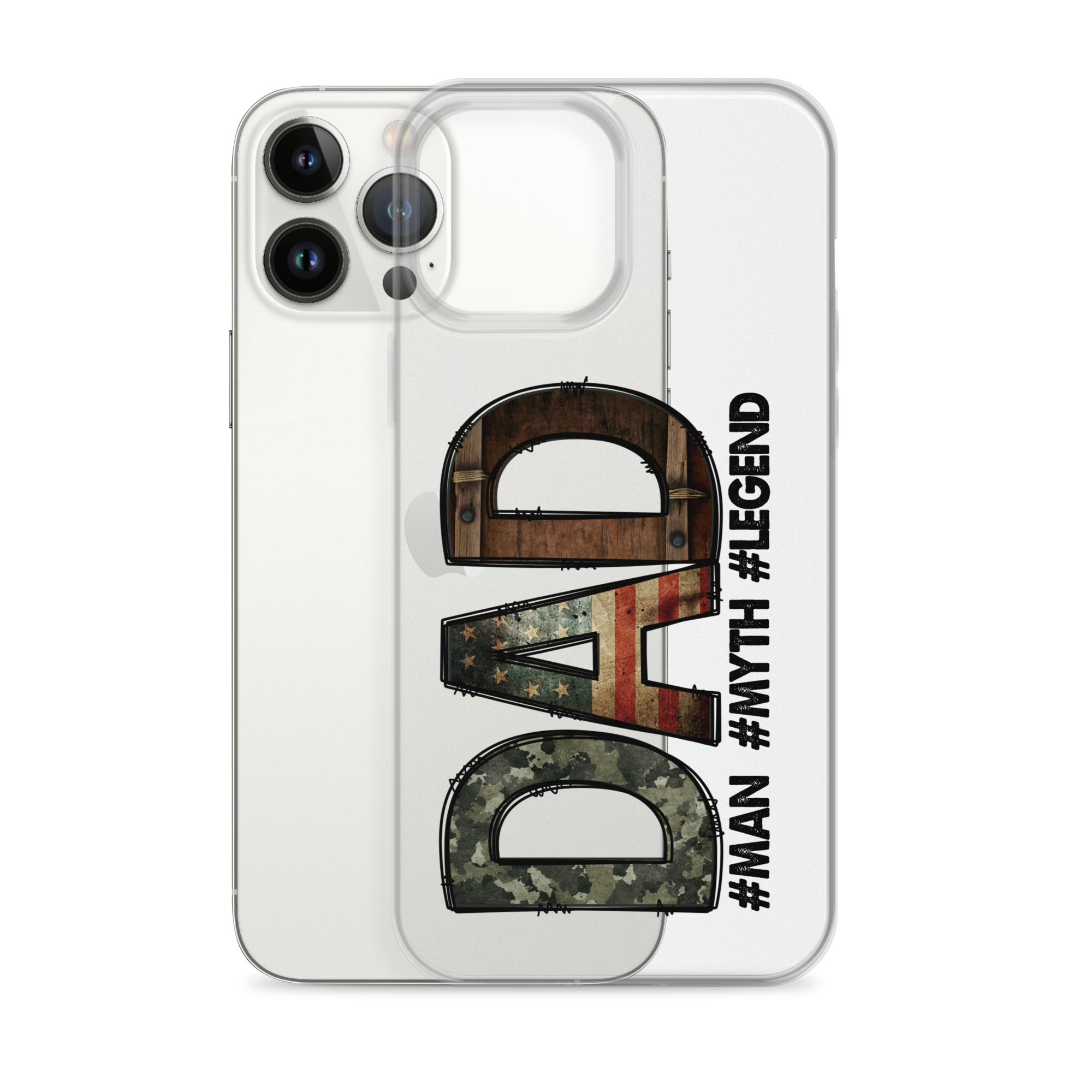 Dad #Man #Myth #Legend Clear Case for iPhone®