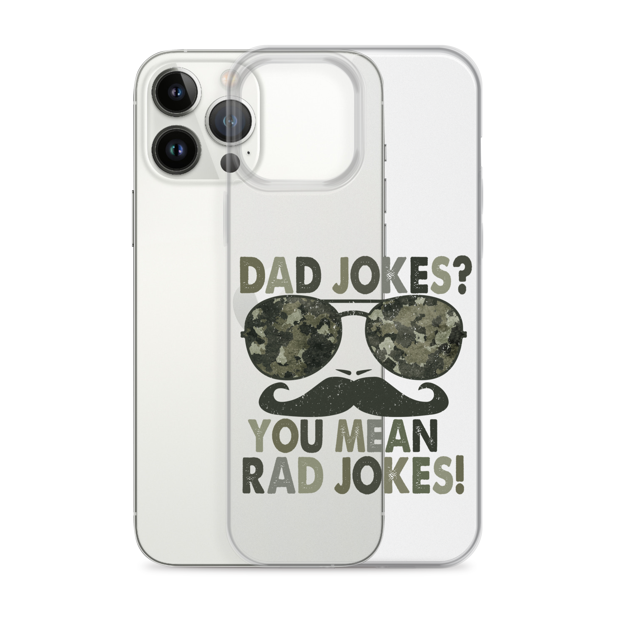 Dad Jokes? You Mean Rad Jokes Clear Case for iPhone®