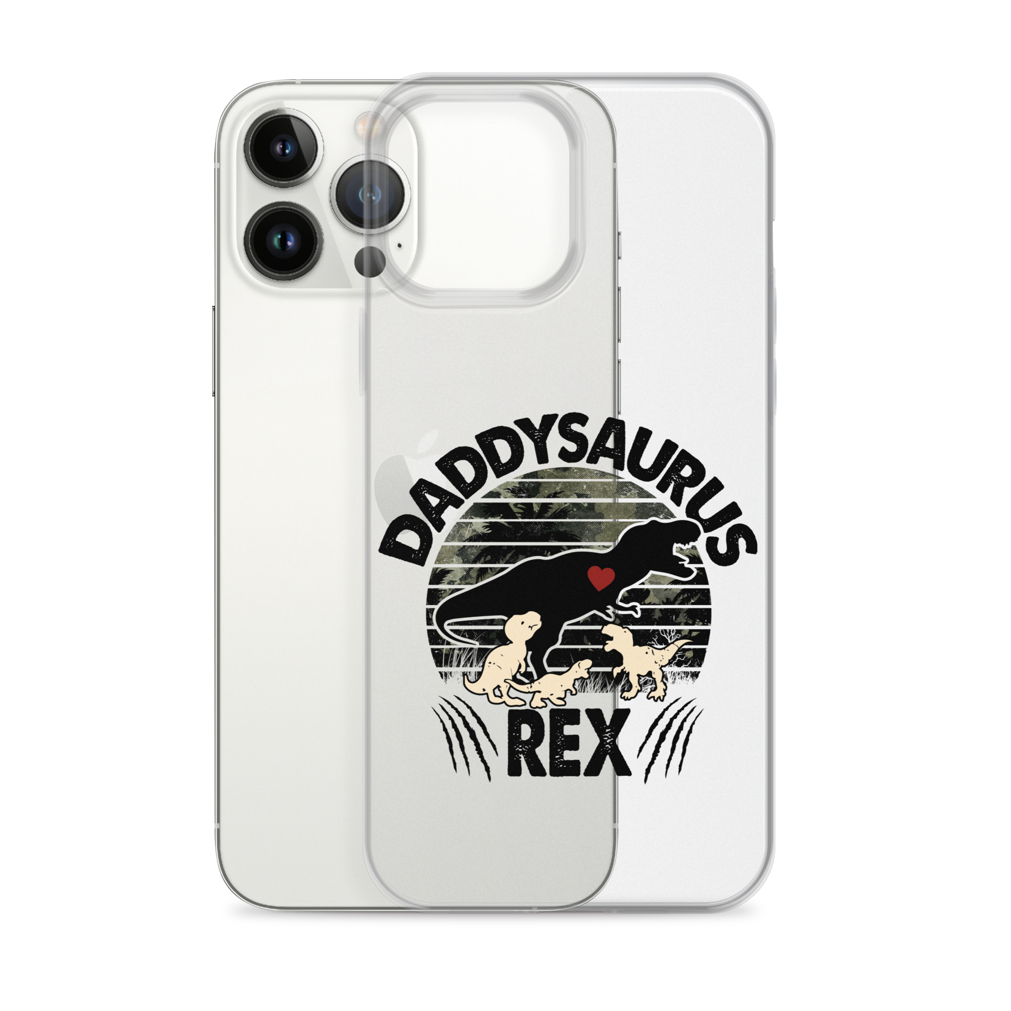 Daddysaurus Rex Clear Case for iPhone®