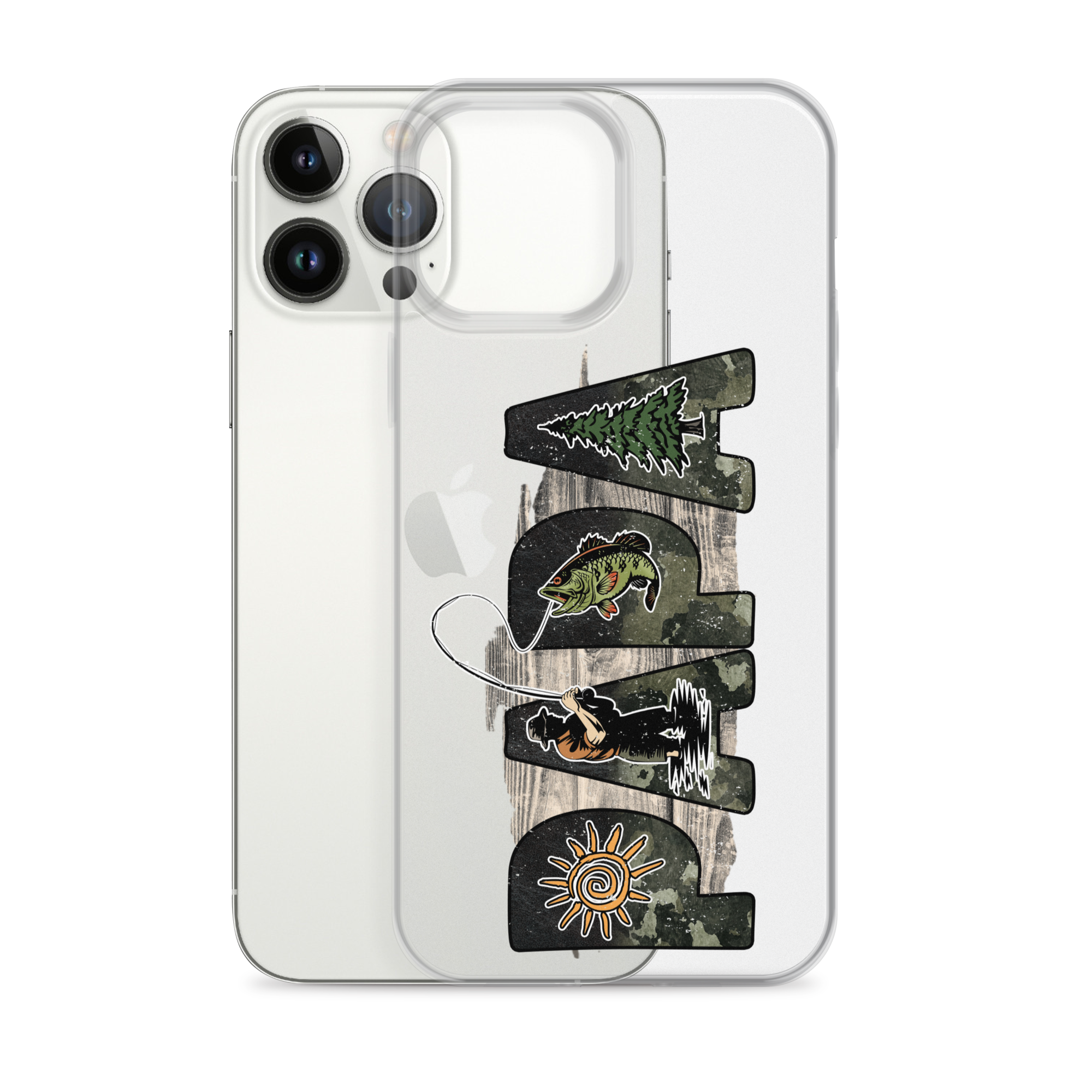 Papa Clear Case for iPhone®