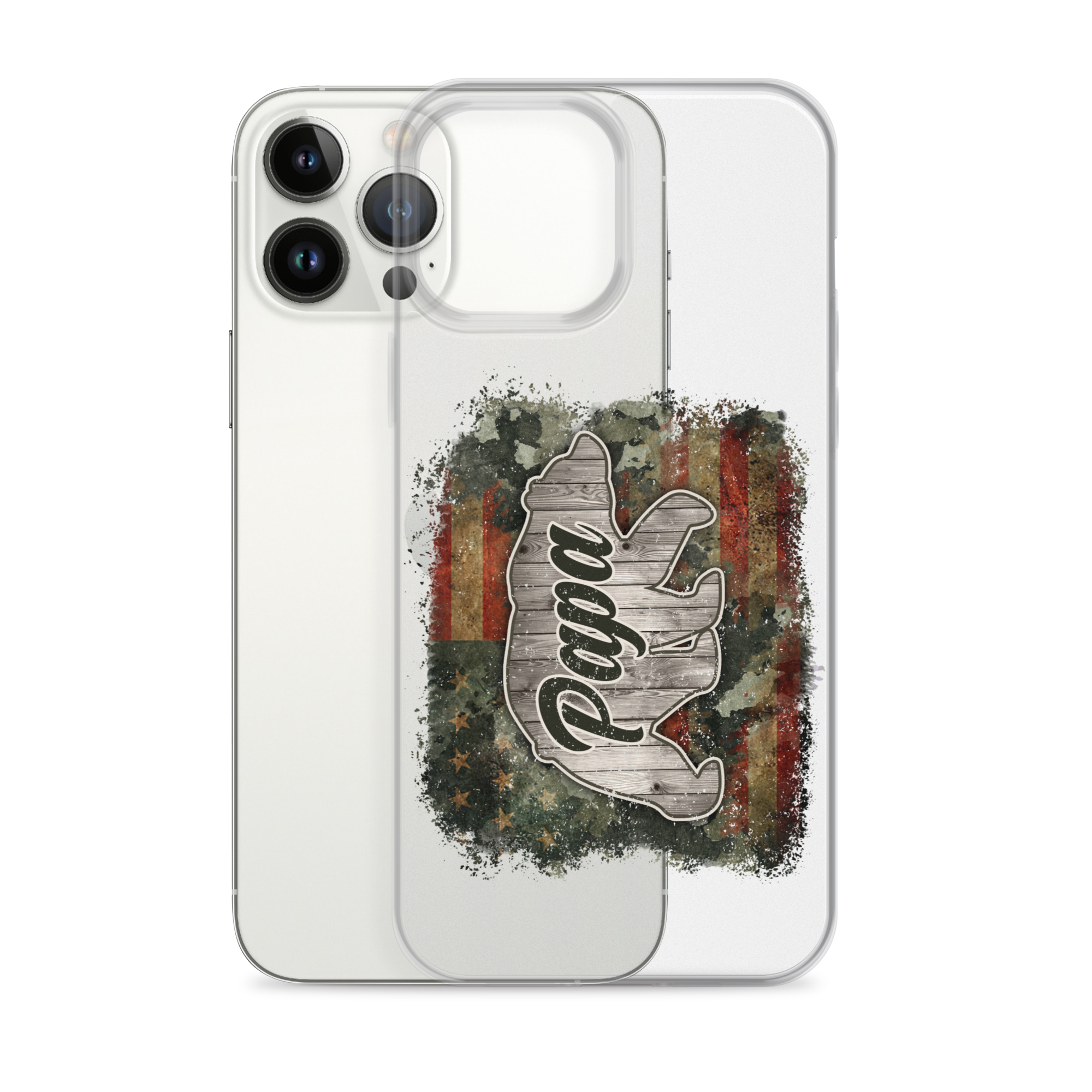 Papa Clear Case for iPhone®