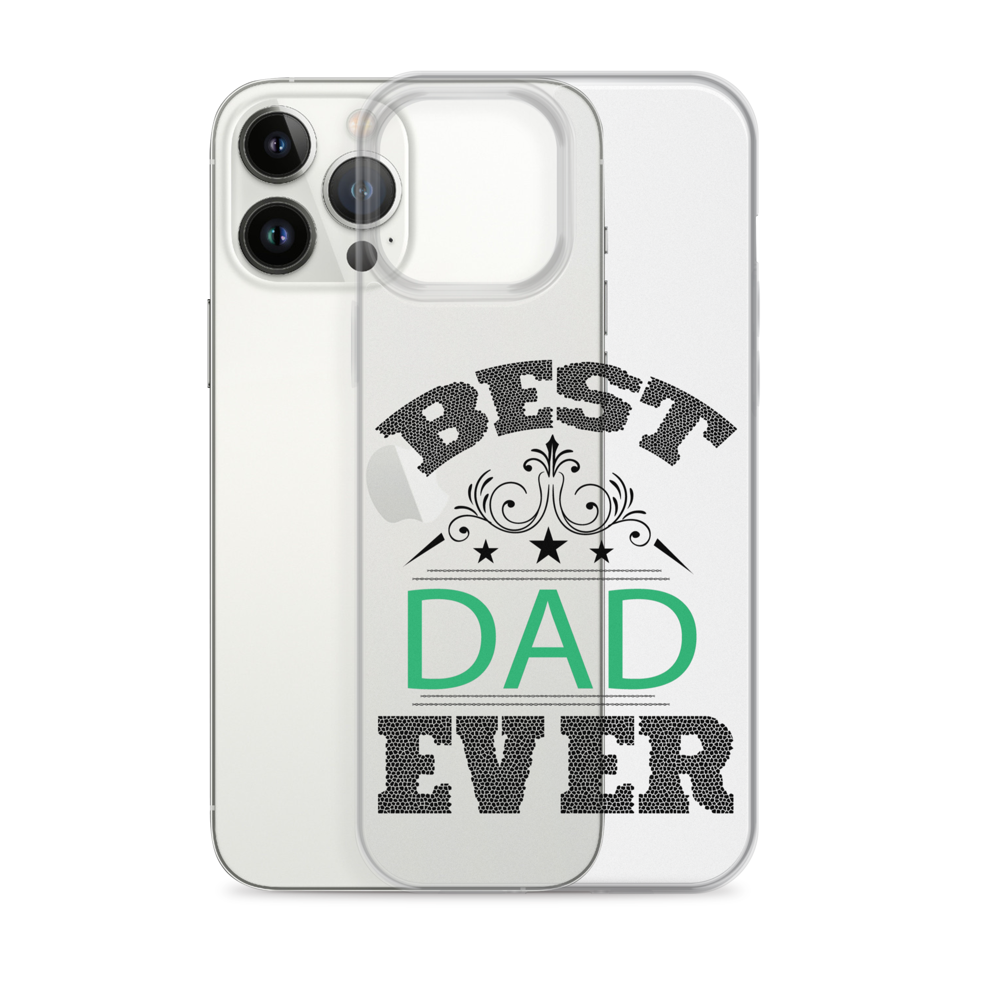 Best Dad Ever Clear Case for iPhone®