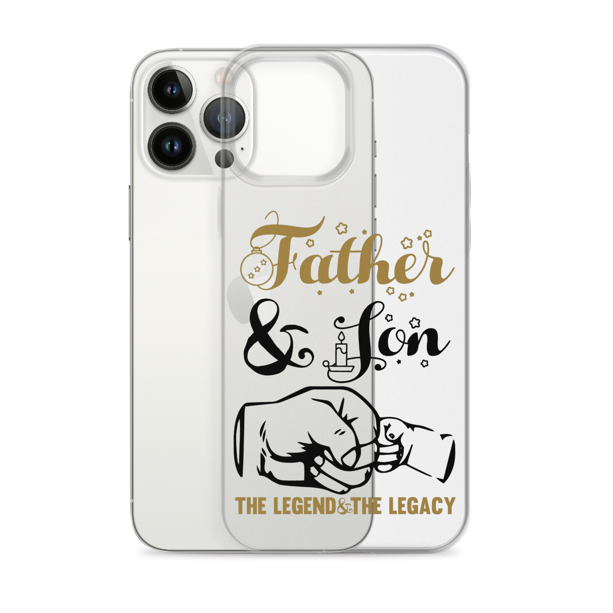 Father And Son The Legend And The Legacy Clear Case for iPhone®