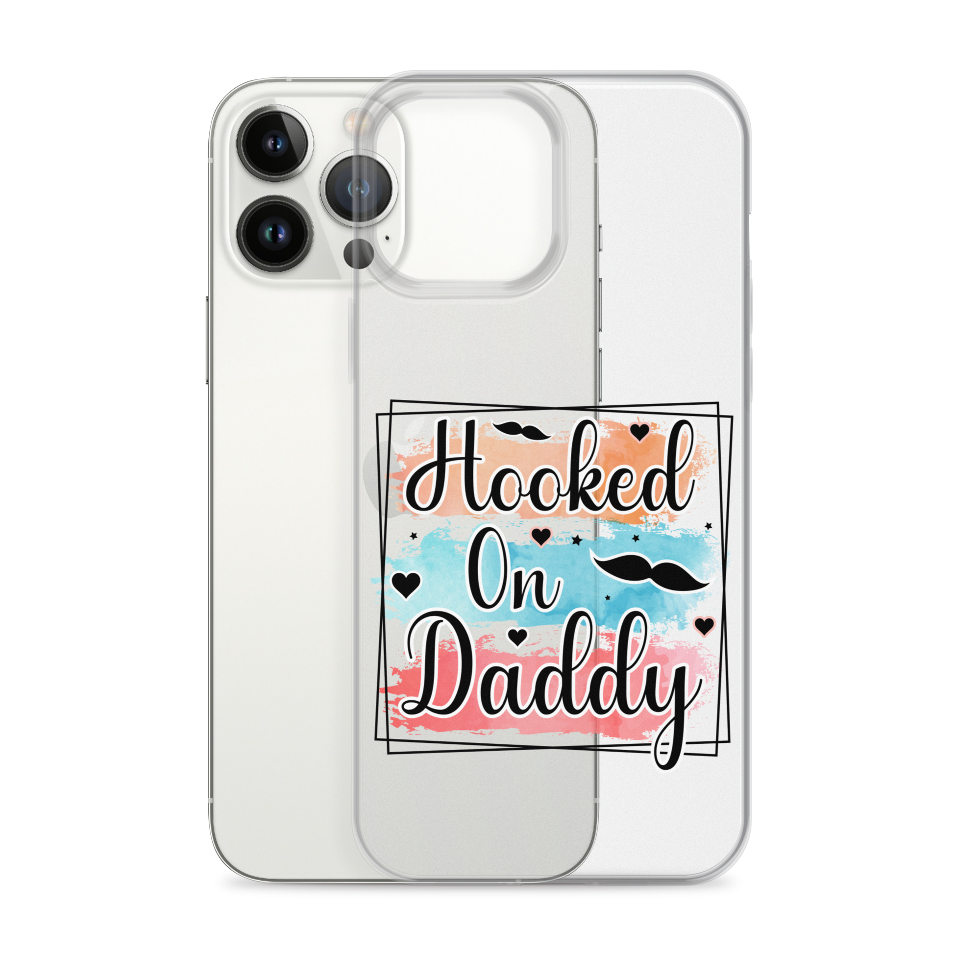 Hooked On Daddy Clear Case for iPhone®