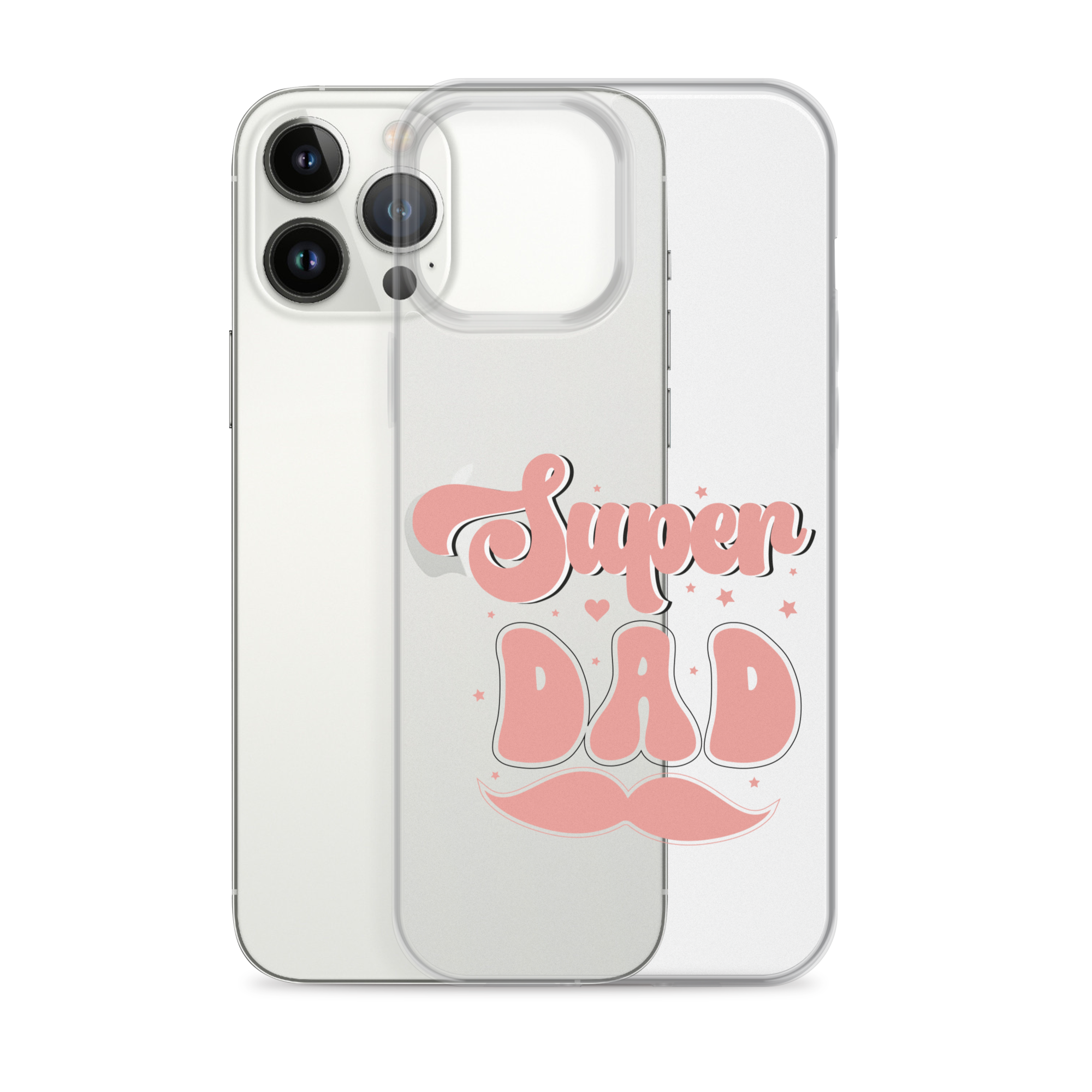 Super Dad Clear Case for iPhone®