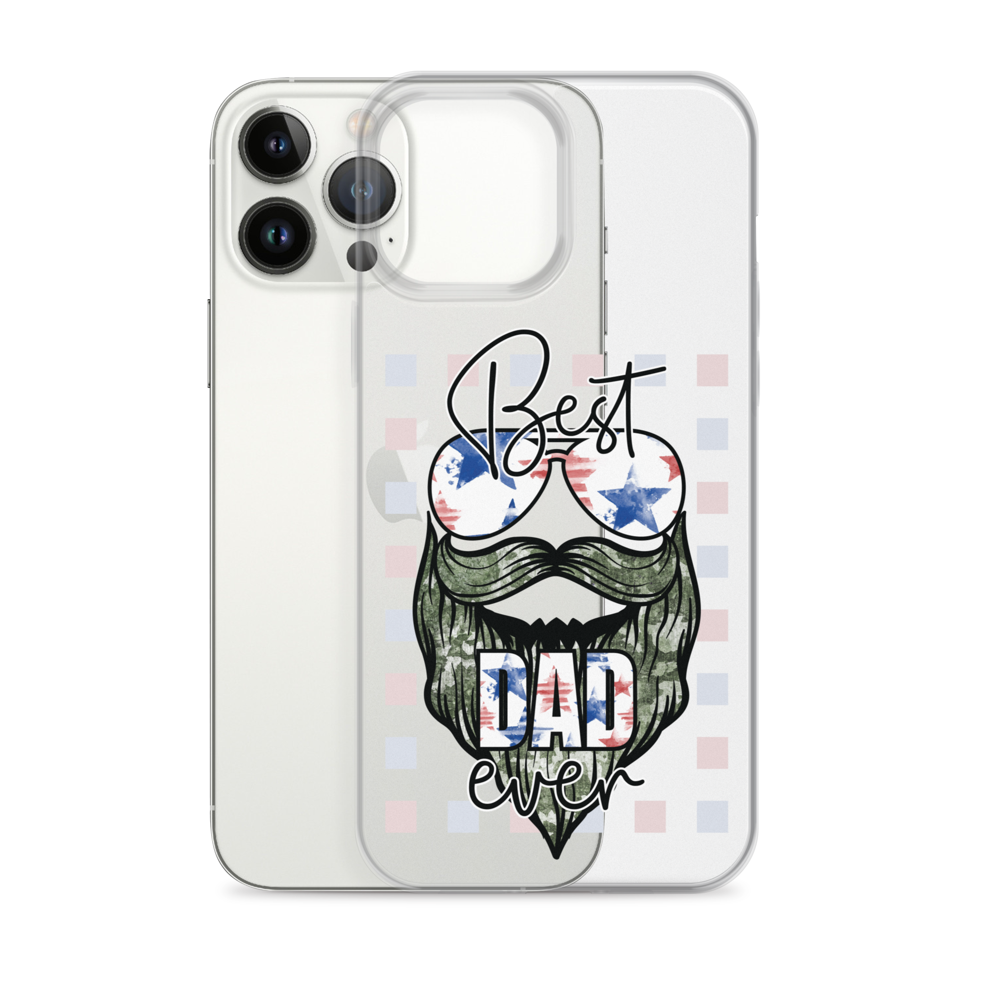 Best Dad Ever Clear Case for iPhone®