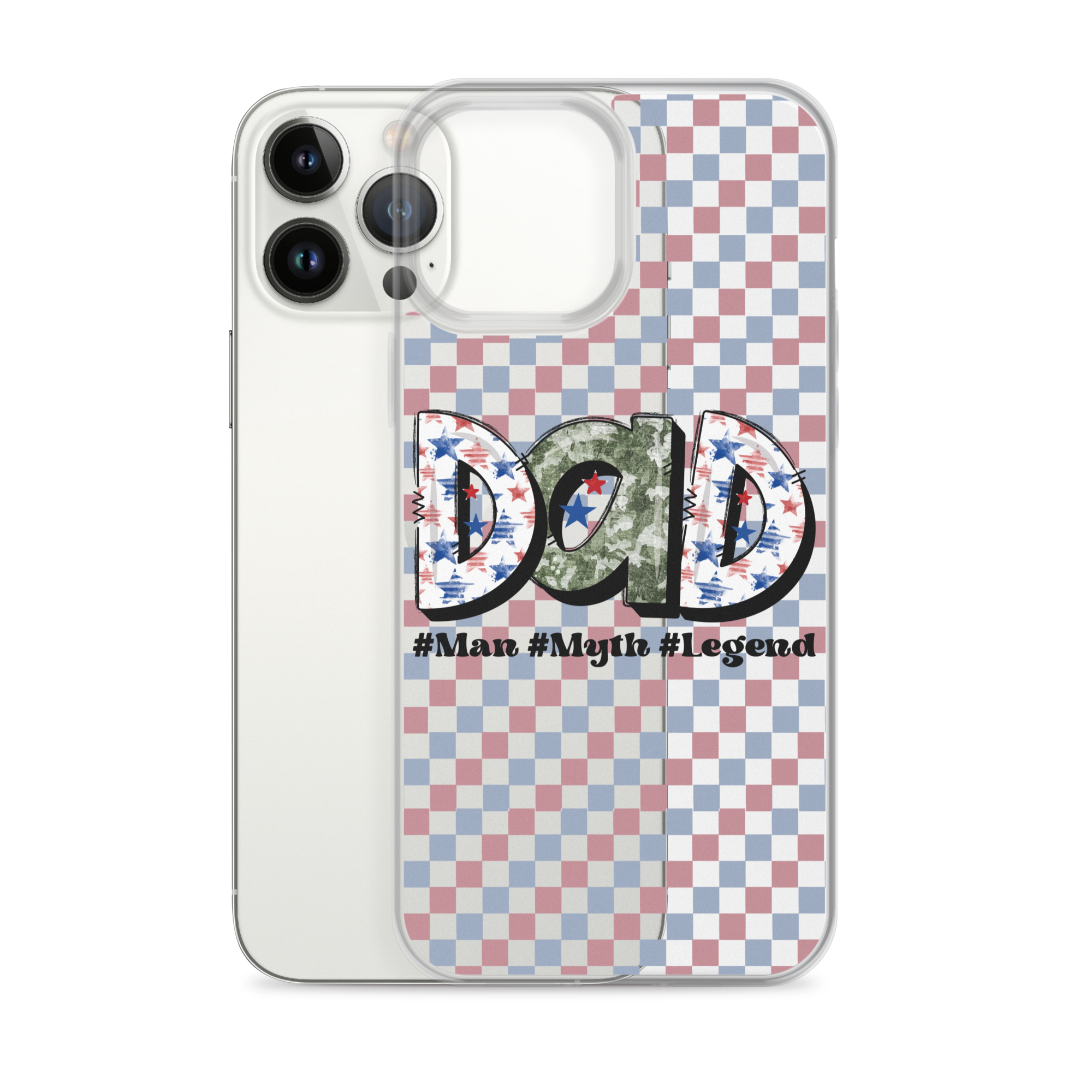 Dad #Man #Myth #Legend Clear Case for iPhone®