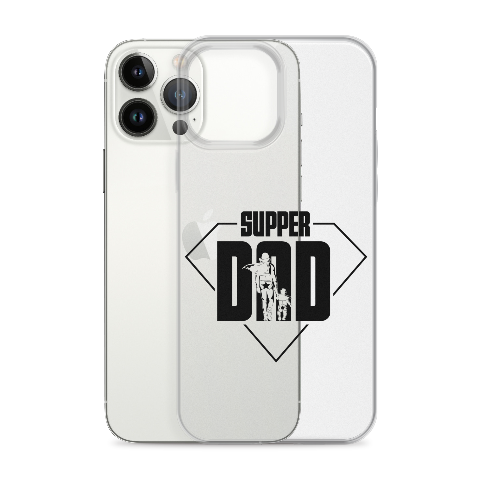 Super Dad Clear Case for iPhone®