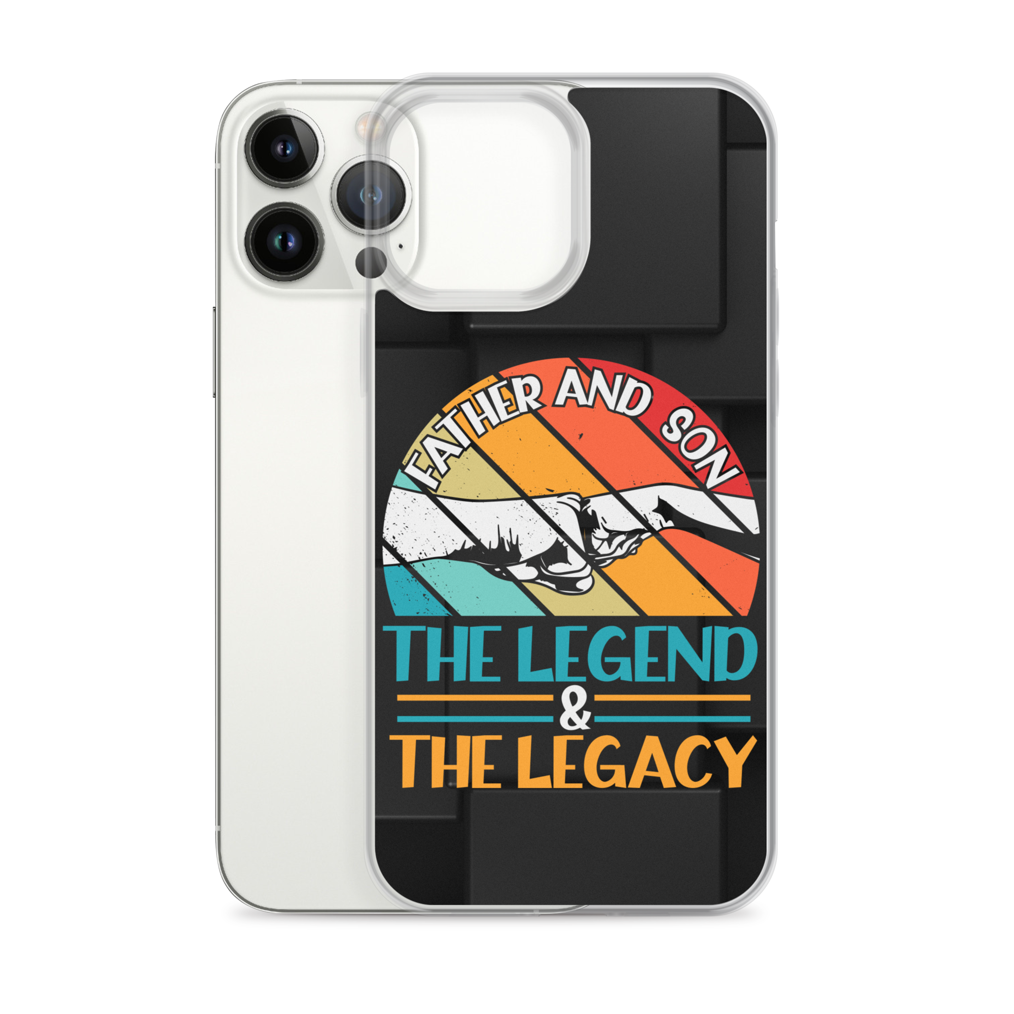 Father And Son The Legend And The Legacy Clear Case for iPhone®