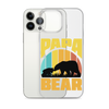 Papa Bear Clear Case for iPhone®