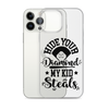 Hide Your Diamond My Kid Steals Clear Case for iPhone®