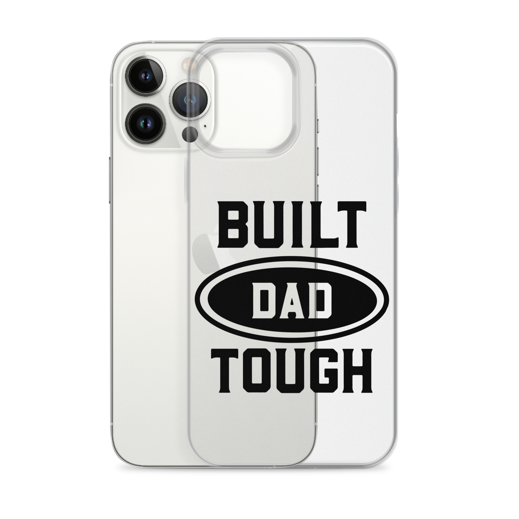 Built Dad Tough Clear Case for iPhone®