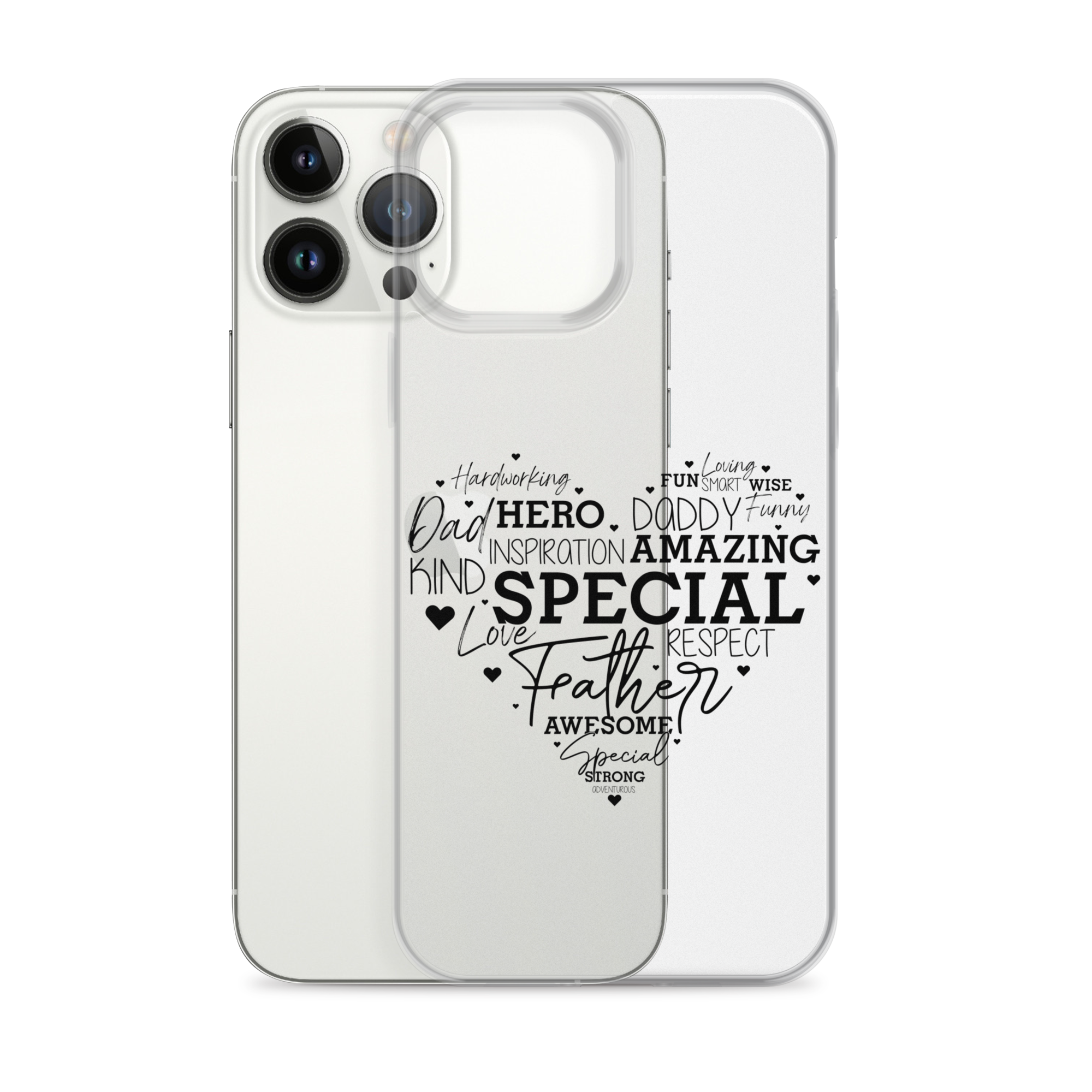 Father Special Hero Amazing Clear Case for iPhone®