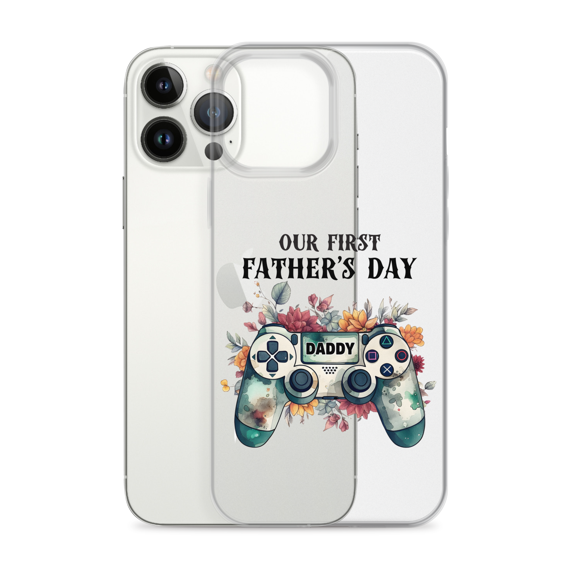 Our First Father's day Clear Case for iPhone®