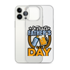 First Father's Day Clear Case for iPhone®