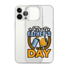 Father's First Day Clear Case for iPhone®