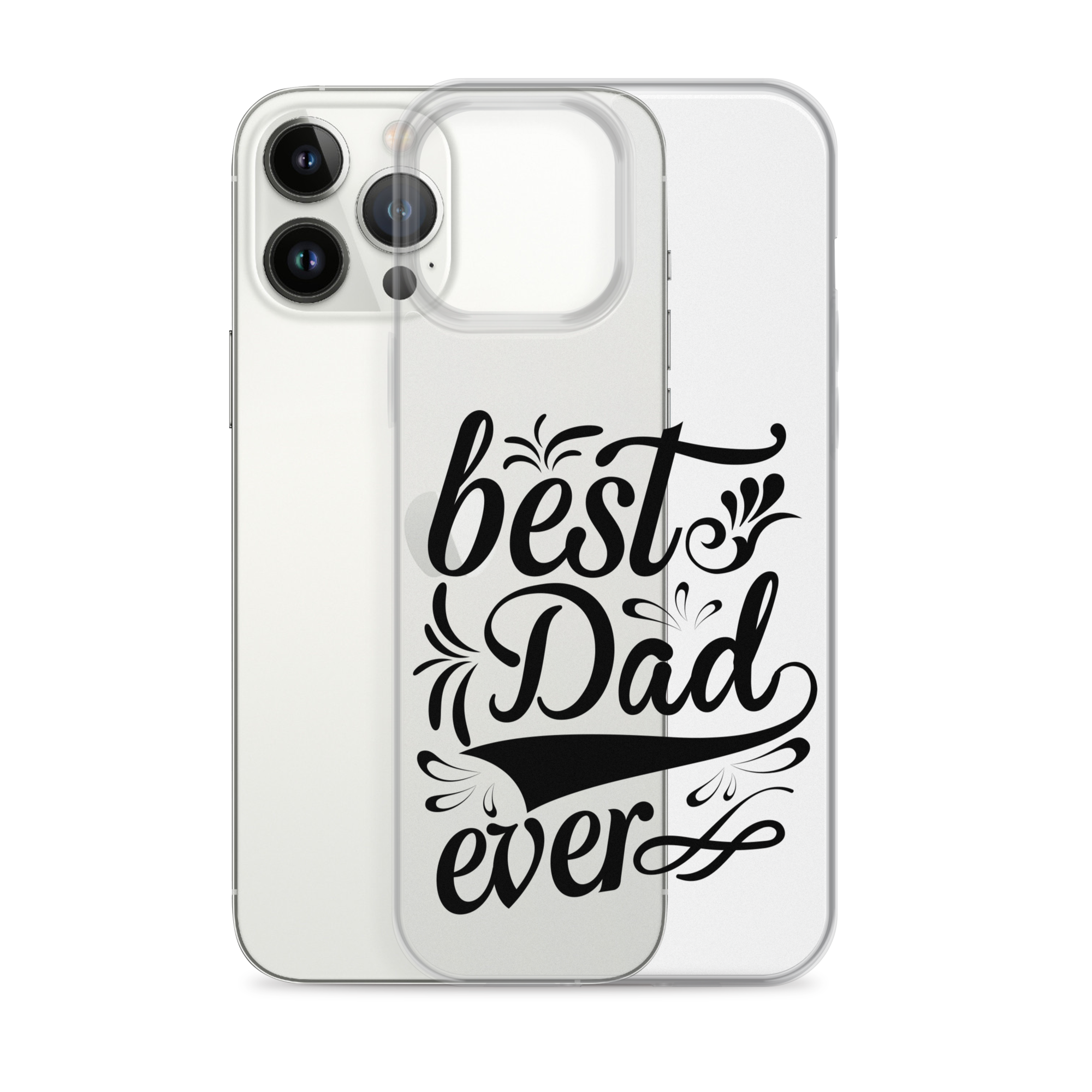 Best Dad Ever Clear Case for iPhone®